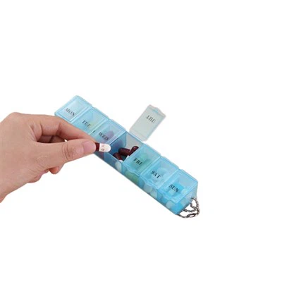 Mini 7 napos tabletta szervező